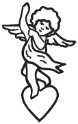 Clipart Image For Headstone Monument heart 12