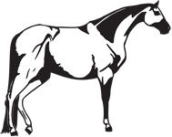Clipart Image For Headstone Monument Horse 09