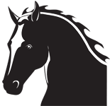 Clipart Image For Headstone Monument Horse 14