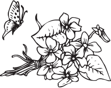Clipart Image For Headstone Monument insect 02