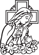 Clipart Image For Headstone Monument mary 06