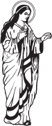 Clipart Image For Headstone Monument mary 07