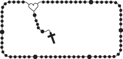 Clipart Image For Headstone Monument rosaries 04
