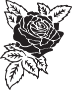 Clipart Image For Headstone Monument rose 12