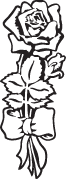 Clipart Image For Headstone Monument rose 15