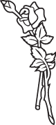 Clipart Image For Headstone Monument rose 16