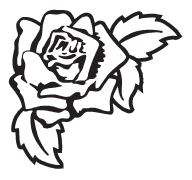 Clipart Image For Headstone Monument rose 29