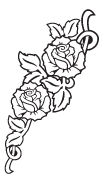 Clipart Image For Headstone Monument rose 30
