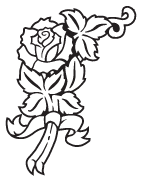 Clipart Image For Headstone Monument rose 32