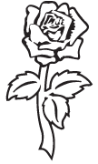 Clipart Image For Headstone Monument rose 36
