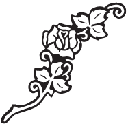 Clipart Image For Headstone Monument rose 37