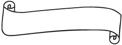 Clipart Image For Headstone Monument Scroll 02