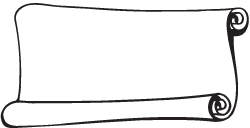 Clipart Image For Headstone Monument Scroll 07