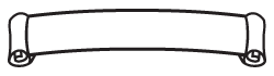 Clipart Image For Headstone Monument Scroll 08