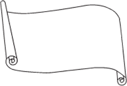 Clipart Image For Headstone Monument Scroll 11