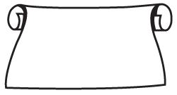 Clipart Image For Headstone Monument Scroll 13