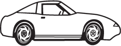 Clipart Image For Headstone Monument car 05