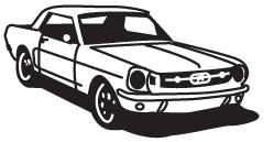 Clipart Image For Headstone Monument car 07