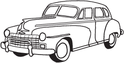 Clipart Image For Headstone Monument car 09
