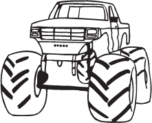 Clipart Image For Headstone Monument truck 03