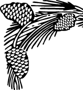 Clipart Image For Headstone Monument tree 04